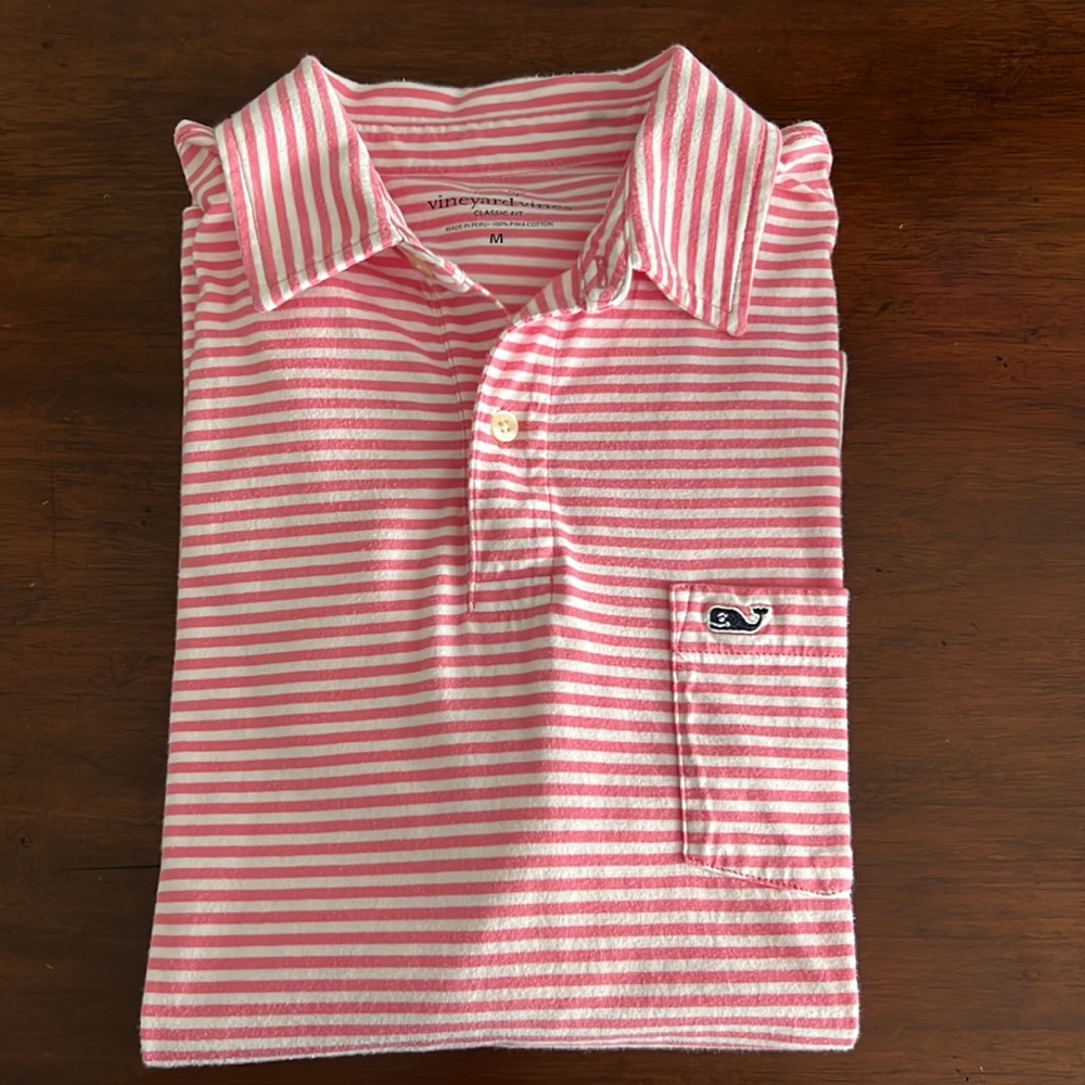Vineyard Vines classic fit polo, size M